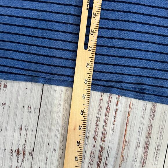 Polo Ralph Lauren Custom Slim Fit Striped Stretch Polo Men’s XL Blue Navy - Picture 7 of 7